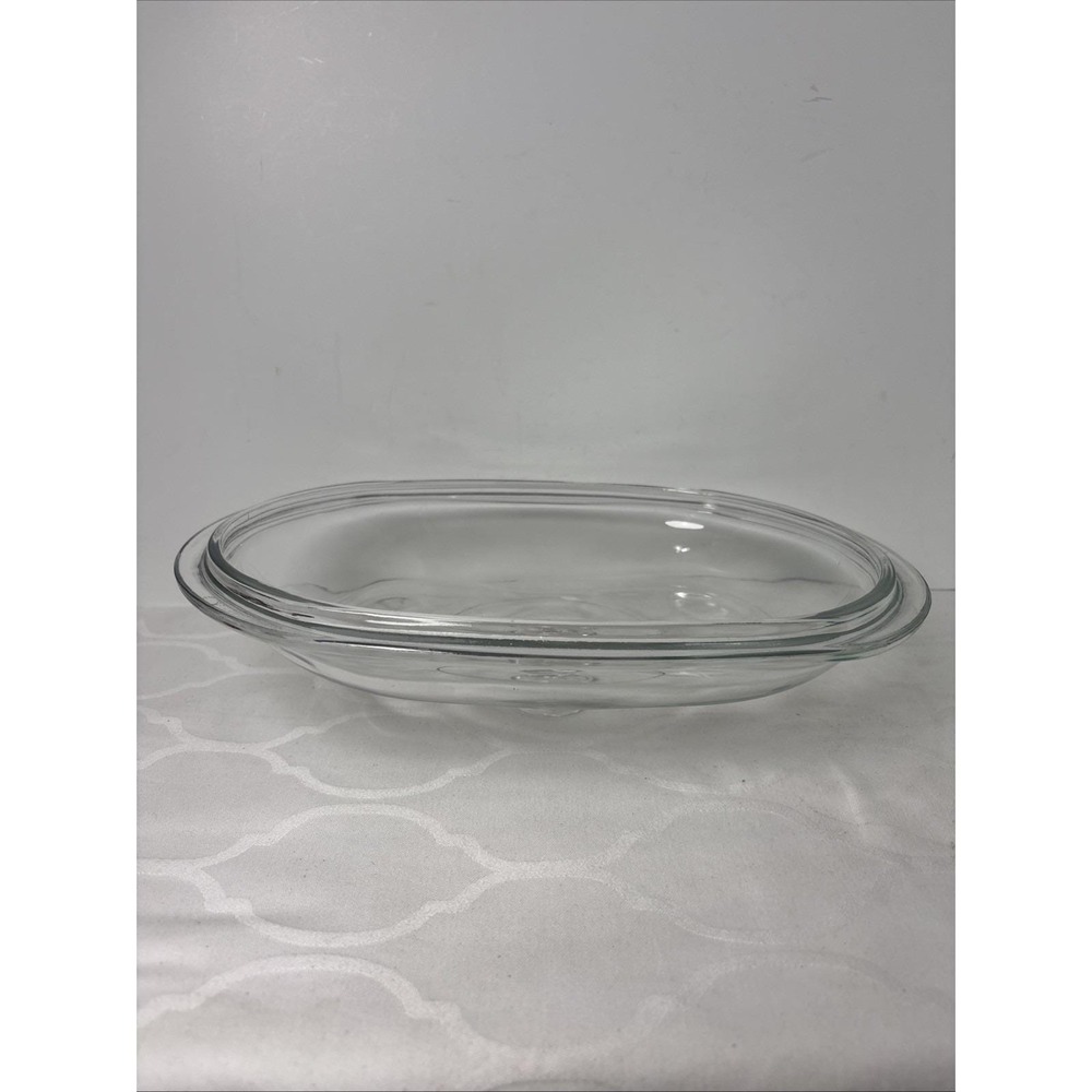 Original Rival Crock Pot Oval Glass Cover Lid Only  3860 3745 3755 3756 Chipped - Picture 3 of 8